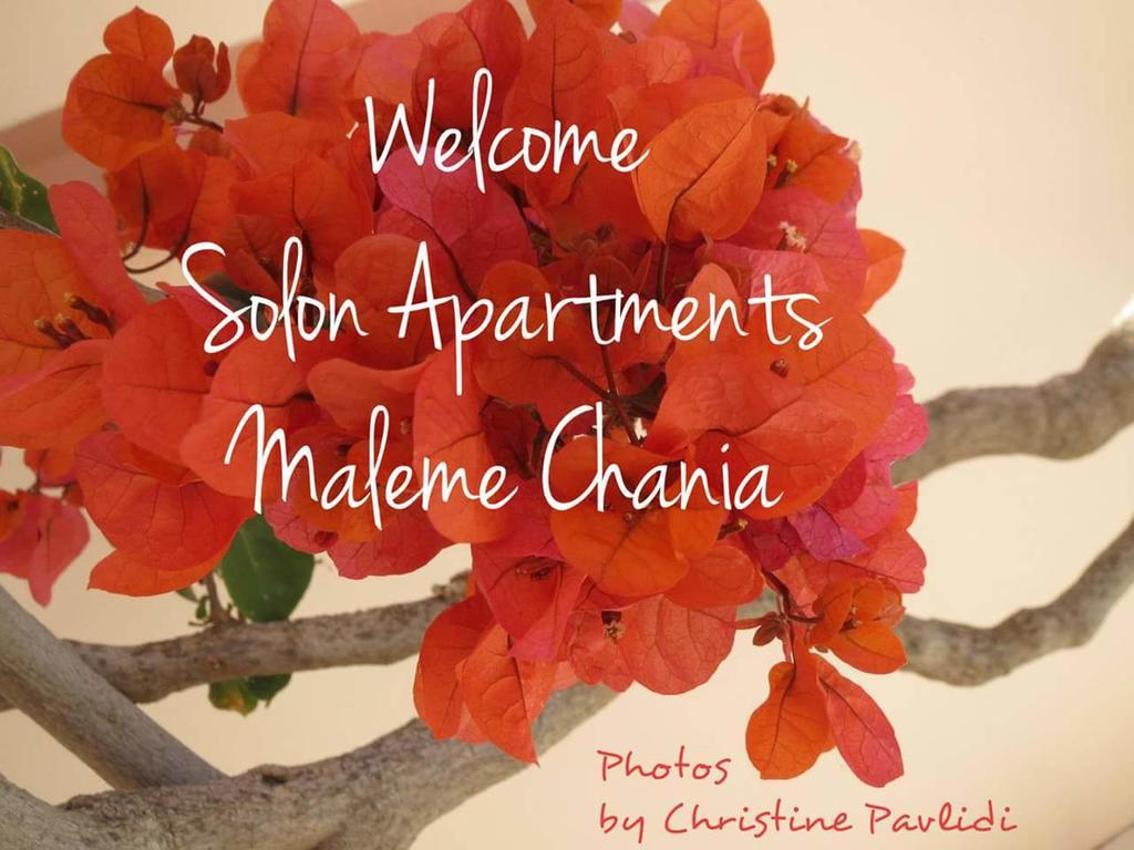 Solon Apartments Maleme Екстериор снимка